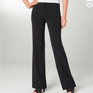 Star City Flare Dress Pants Black
